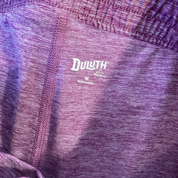 Duluth Trading Armachillo Cooling Knit Skort Purple Heather Medium Style 60554 - Picture 8 of 11